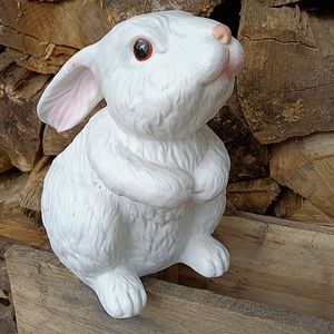 Rabbit Planter 🐇 🐰 Vintage Stamped / Numbered